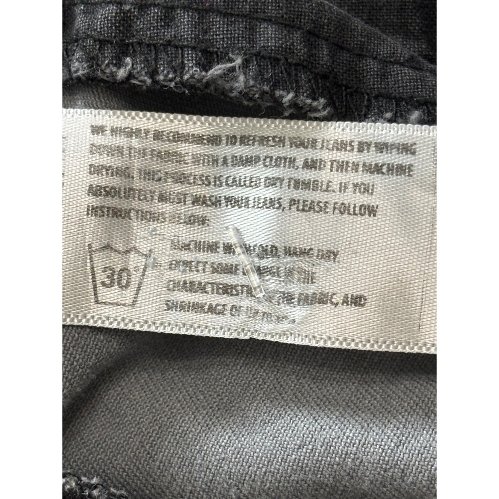 Kennedy Denim Co Mens Grey Chino Pants Size 32 Made in USA Cotton Lycra Blend - Picture 6 of 7